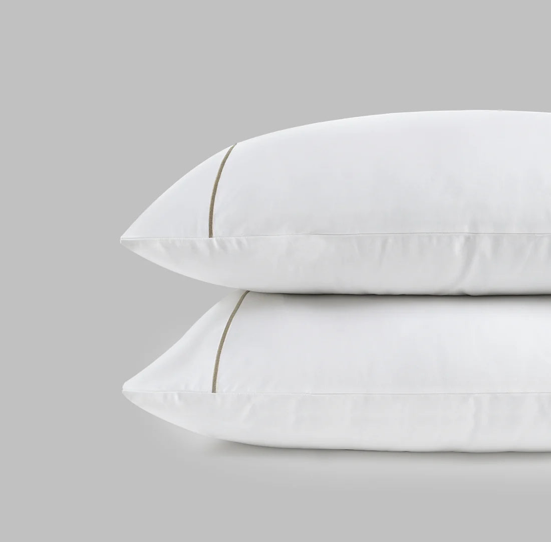 800 Thread Count Egyptian Cotton Kensington Lux Buttery Smooth Duvet Cover - Simply Taupe Bedding Set