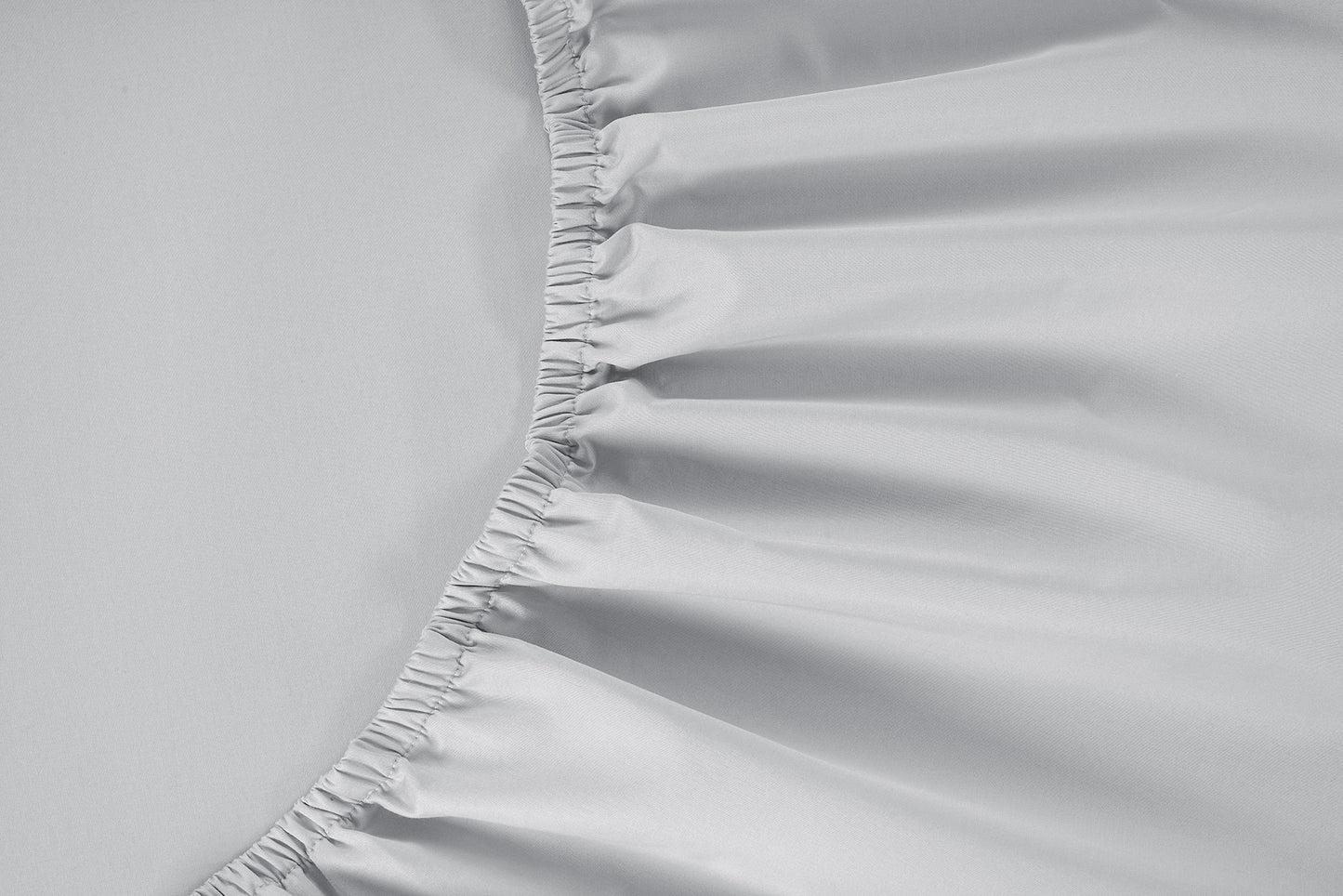 300 Thread Count Peaceful Empress Percale Fitted Sheet - Silver Dove Grey