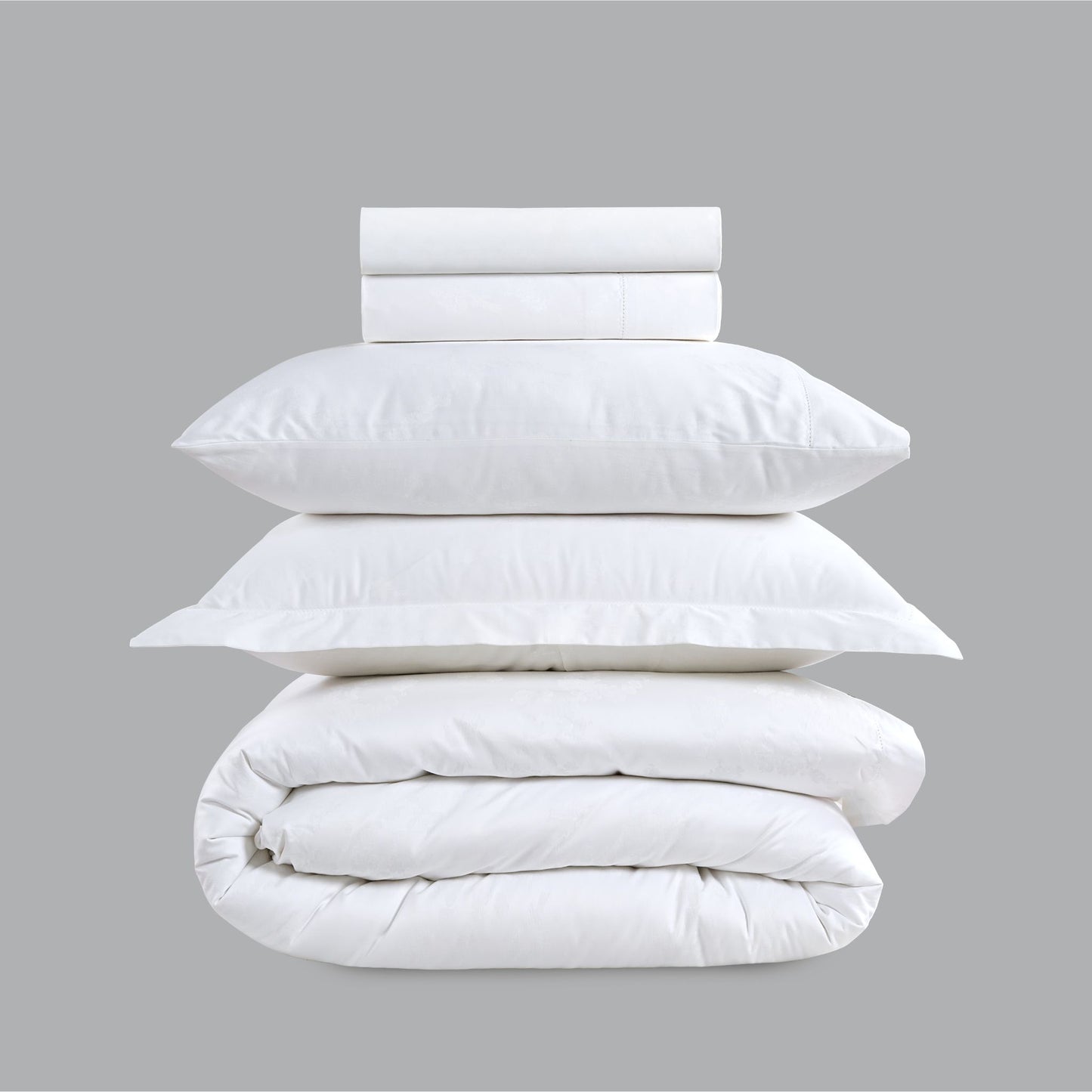 800 Thread Count Egyptian Cotton Diana Bedding Set - White