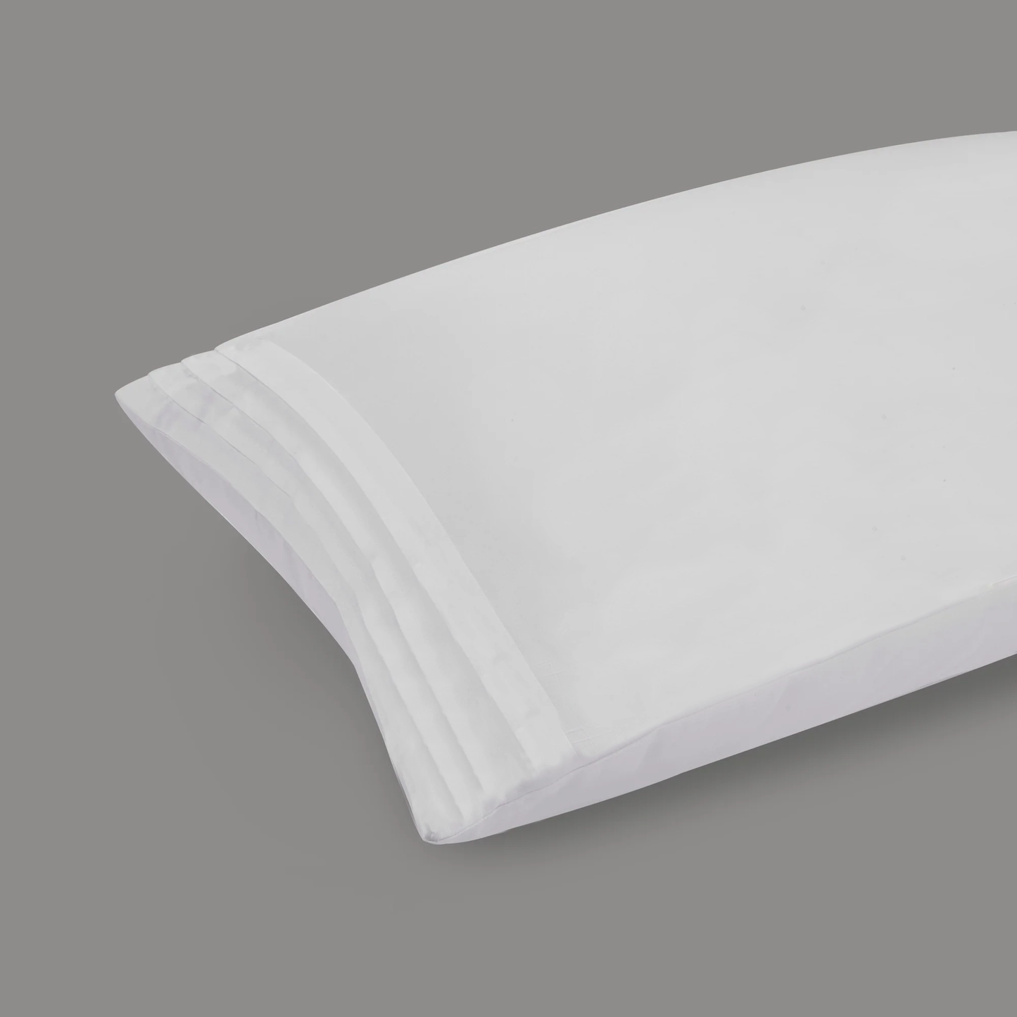 800 Thread Count Pair (2 Pillowcases) of Egyptian Cotton Regalwood Lux Buttery Smooth Pillowcases - Brilliant White (OS)