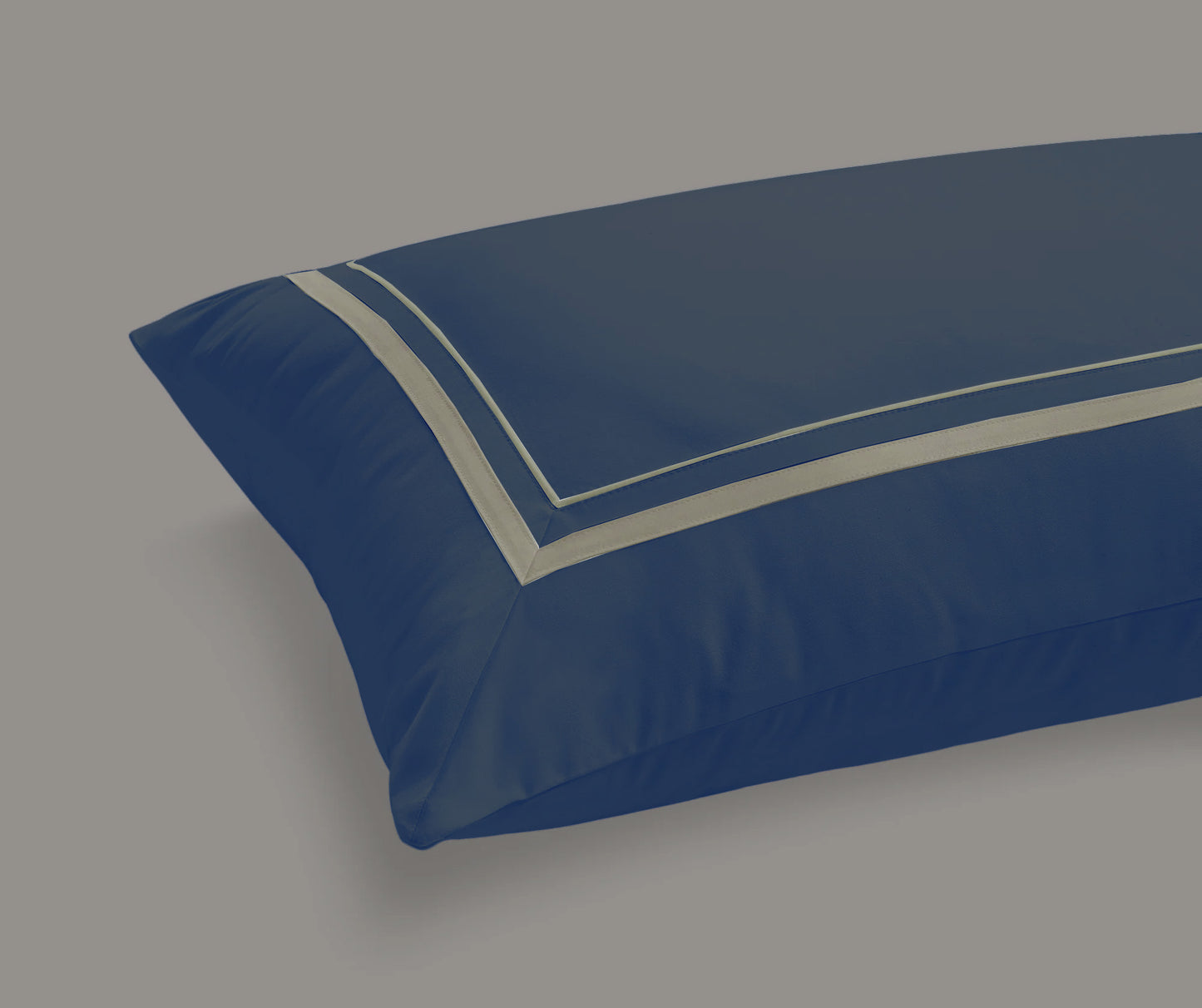 800 Thread Count Egyptian Cotton Royalton LUXE Bedding Set - Navy Peony/Mink
