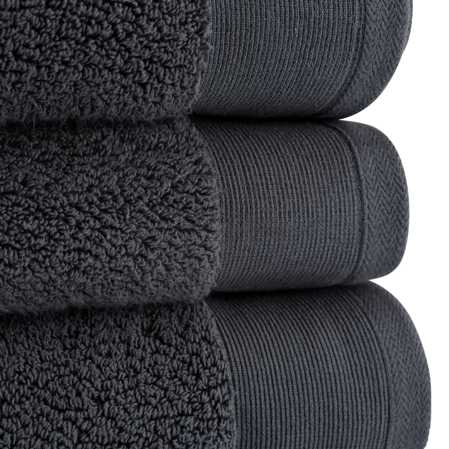 Egyptian Cotton Luxury Serenity Palace Plush Towels - Grey - 700GSM Zero Twist