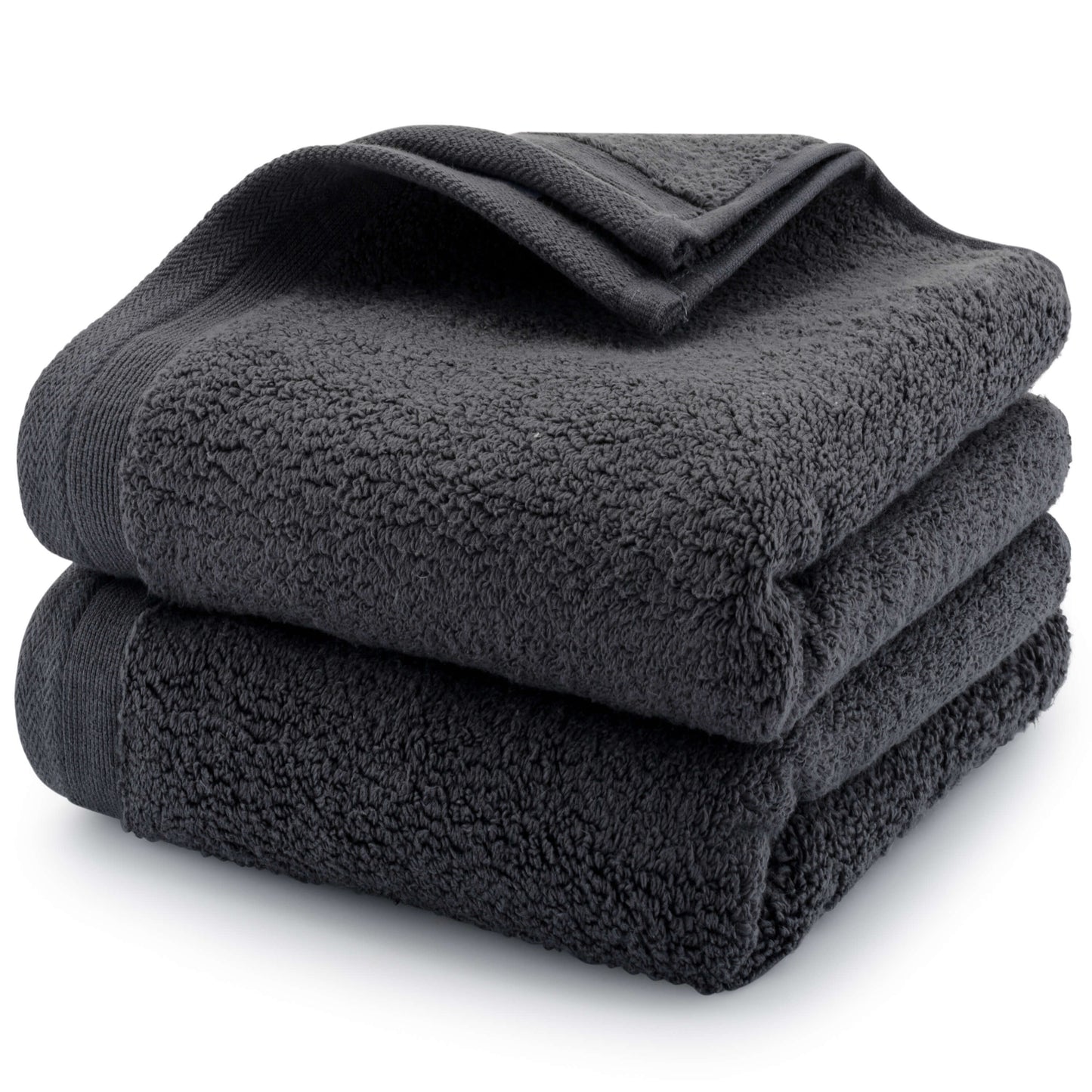 Egyptian Cotton Luxury Serenity Palace Plush Towels - Grey - 700GSM Zero Twist