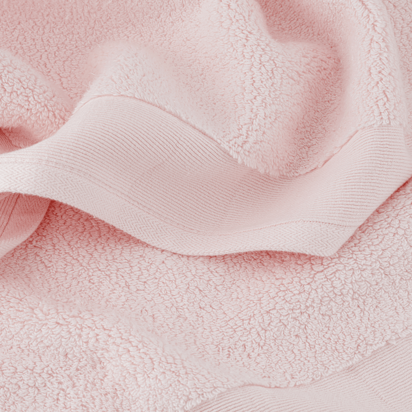 Egyptian Cotton Luxury Serenity Palace Plush Towel - Blush Pink - 700GSM Zero Twist