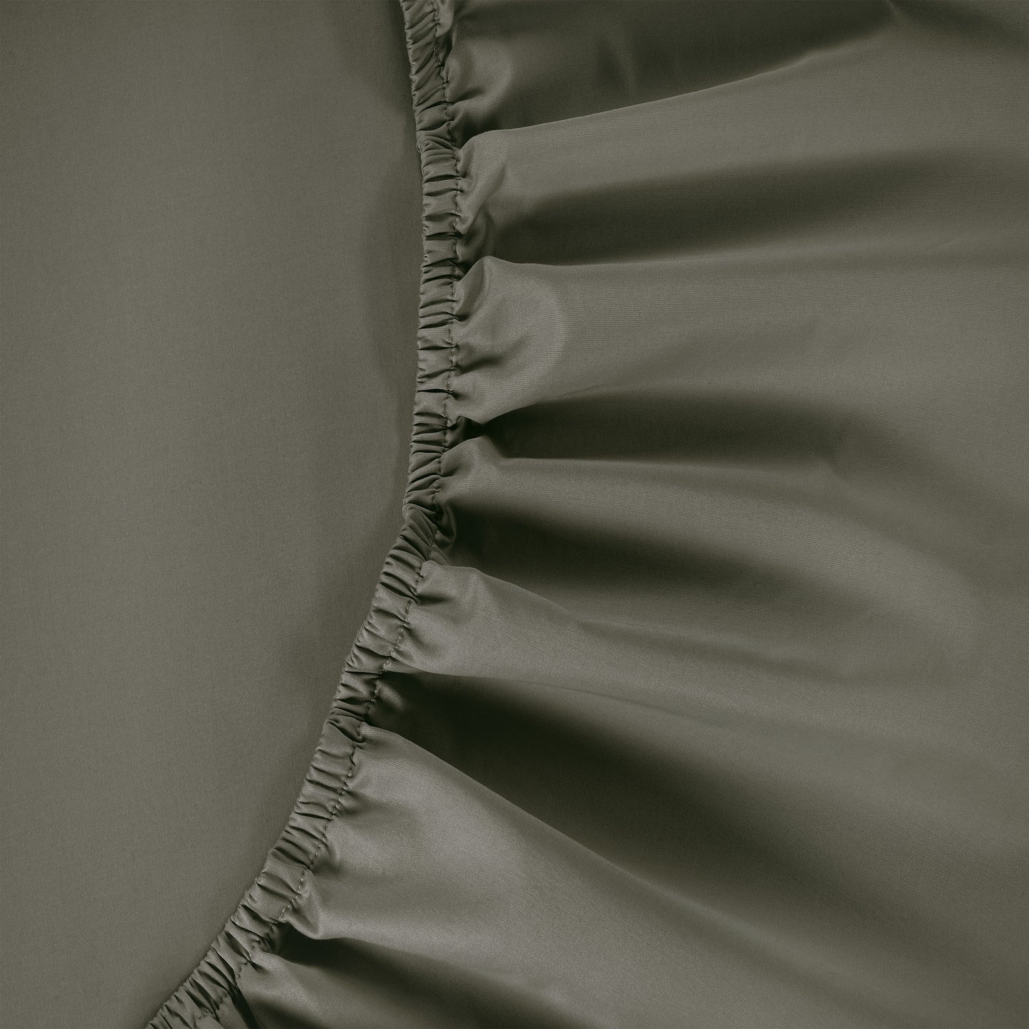 Peaceful Empress Percale Fitted Sheet - Sage Green