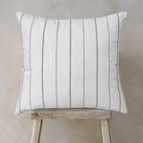 Alexander Cushion - 1 Pair Milk/Navy (2 Cushions)