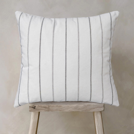 Alexander Cushion - 1 Pair Milk/Navy (2 Cushions)