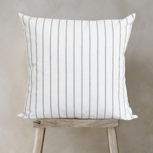 Aurora Cushion - 1 Pair Milk/Brown (2 Cushions)