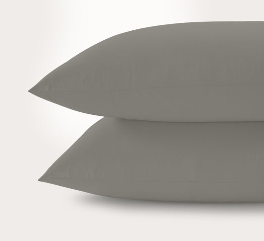 800 Thread Count Egyptian Cotton Grand Splendour Sateen Pillowcase - Moonstone
