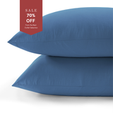 300 Thread Count Pair (2 pillowcases) of Peaceful Empress Pillowcases - Quiet Harbour