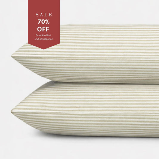 300 Thread Count Pair (2 pillowcases) of Celeste Alfalfa Pillowcases