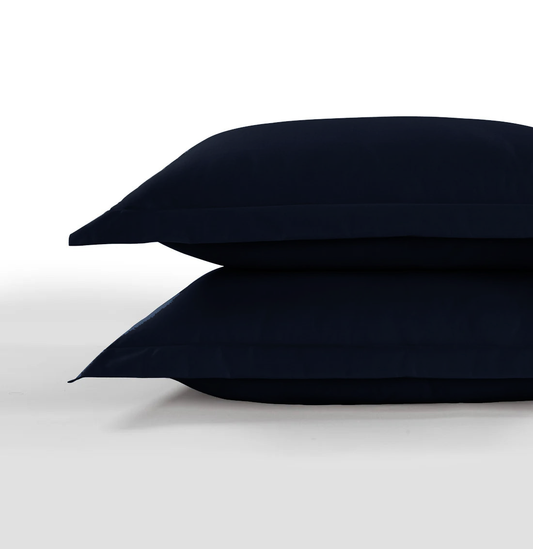 All Season Egyptian Giza Pillowcase - Navy