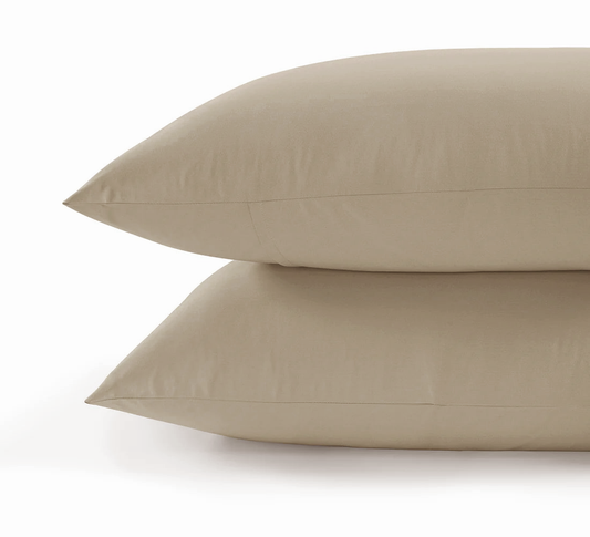 All Season Egyptian Giza Pillowcase - Bone