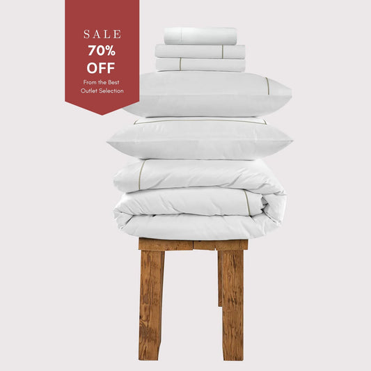 800 Thread Count Egyptian Cotton Cedarhurst LUXE Bedding Set - Mink