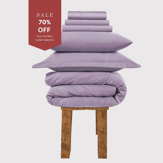 800 Thread Count Egyptian Cotton Grand Splendour Lux Buttery Smooth - Mauve