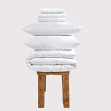 800 Thread Count Egyptian Cotton Windsor LUXE Bedding Set - Brilliant White