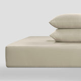 800 Thread Count Grand Splendour LUXE Fitted Sheet - Sateen Oatmeal
