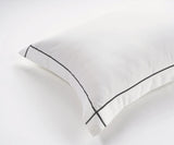 800 Thread Count Egyptian Cotton Kensington Lux Buttery Smooth Duvet Cover - Jet Black Bedding Set