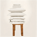 All Season 100% Egyptian Giza Bedding Set - Frost