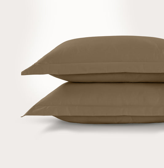 All Season 100% Egyptian Giza Pillowcase - Latte