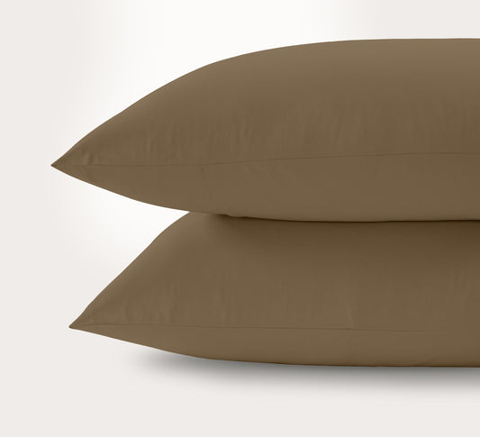 All Season 100% Egyptian Giza Pillowcase - Latte