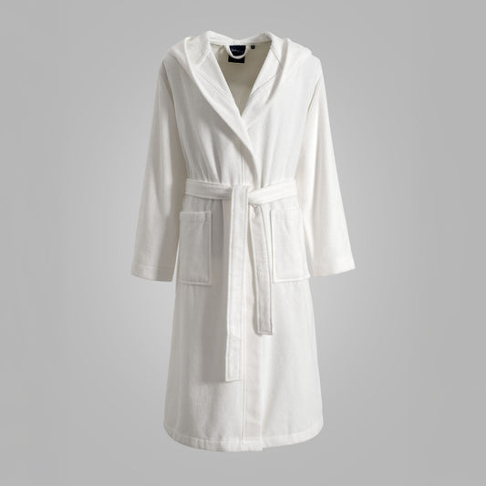 Ashford Hooded Bathrobe - White