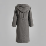 Ashford Hooded Bathrobe - Dark Grey