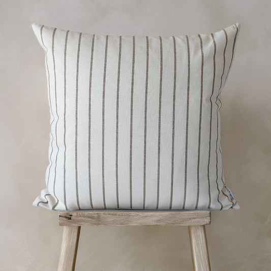 Aurora Cushion - 1 Pair Milk/Brown (2 Cushions)