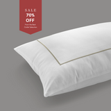 800 Thread Count Pair (2 Pillowcases) of Egyptian Cotton Cedarhurst Lux Buttery Smooth Pillowcases - Mink