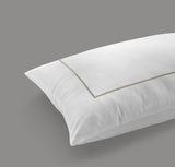 800 Thread Count Pair (2 Pillowcases) of Egyptian Cotton Cedarhurst Lux Buttery Smooth Pillowcases - Mink