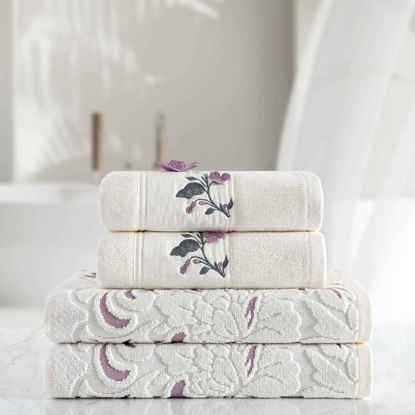 Charlotte Cotton Towel Set 600 GSM