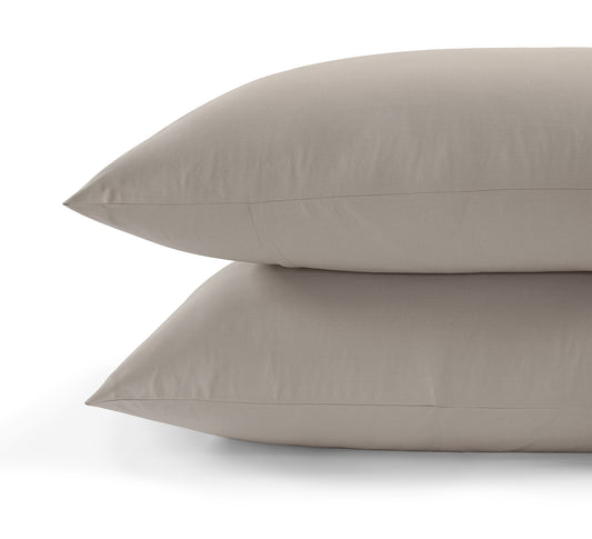 800 Thread Count Pair (2 Pillowcases) of Egyptian Cotton Grand Splendour Lux Buttery Smooth Pillowcases - Simply Taupe