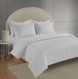 300 Thread Count Percale Oakwood Duvet Cover - Brilliant White