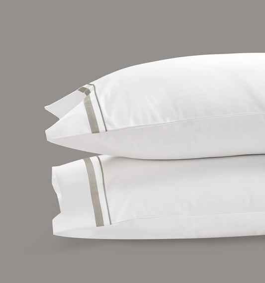 800 Thread Count Pair (2 Pillowcases) of Egyptian Cotton Royalton Lux Buttery Smooth Pillowcases - Mink