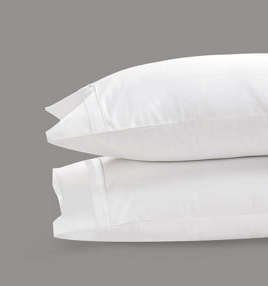 800 Thread Count Egyptian Cotton Royalton Lux Buttery Smooth Pillowcases - Brilliant White