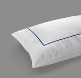 800 Thread Count Pair (2 Pillowcases) of Egyptian Cotton Cedarhurst Lux Buttery Smooth Pillowcases - Navy