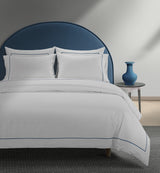 800 Thread Count Egyptian Cotton Cedarhurst Lux Buttery Smooth Duvet Cover - Navy