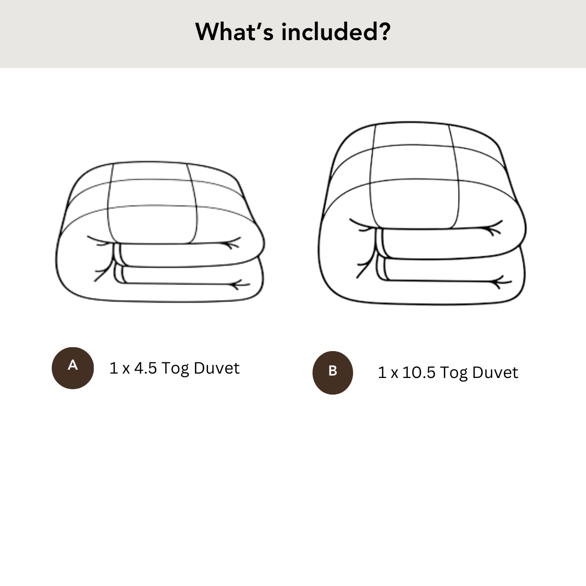 Luxury Vegan Down Hypoallergenic Duvet - 15 Tog (4.5 Tog + 10.5 Tog)