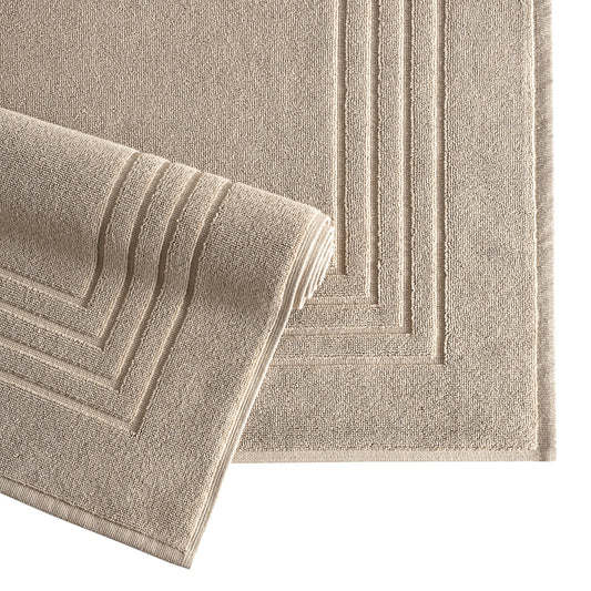 Ellory Cotton Bath Mat 1000 GSM - Simply Taupe