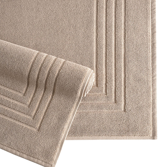 Ellory Cotton Bath Mat 1000 GSM - Simply Taupe