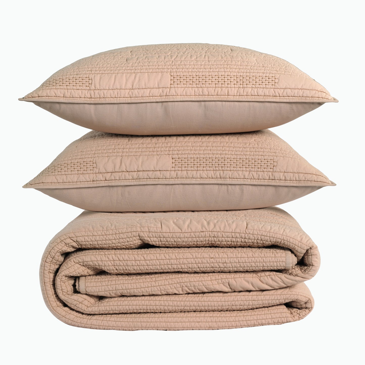 Emerson Quilt Set - Beige