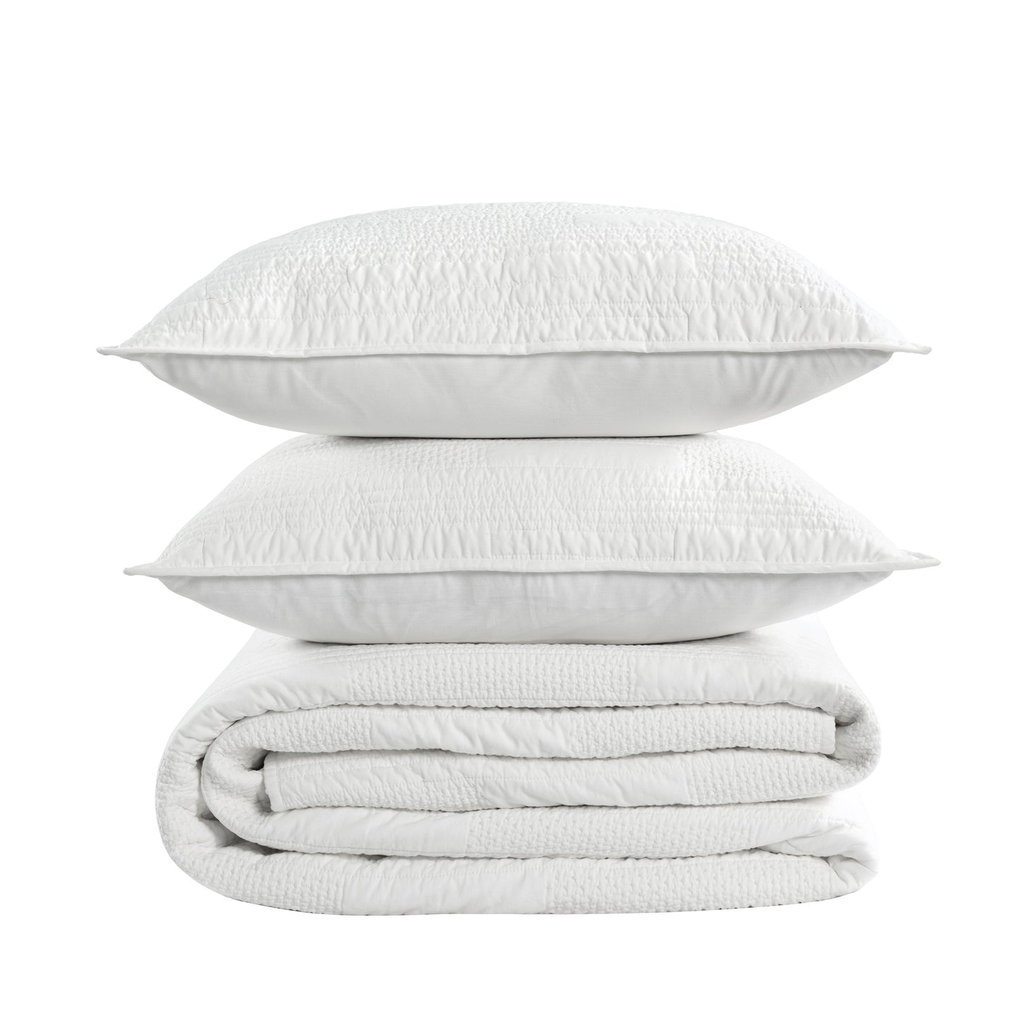 Emerson Quilt Set - White
