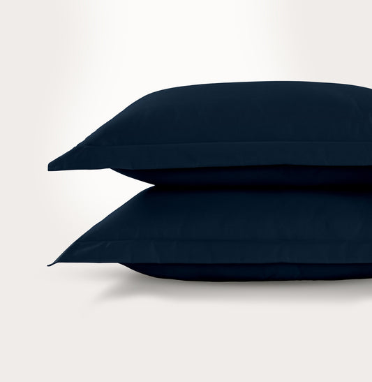 800 Thread Count Egyptian Cotton Grand Splendour Sateen Pillowcase - Estate Navy