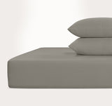 800 Thread Count Egyptian Cotton Grand Splendour Sateen Fitted Sheet - Moonstone