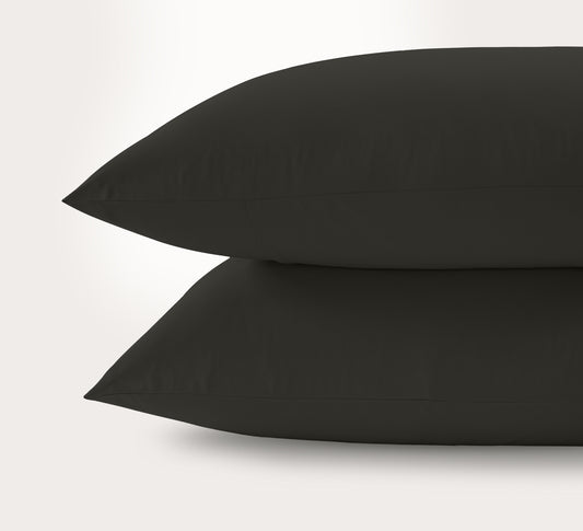 800 Thread Count Egyptian Cotton Grand Splendour Sateen Pillowcase - Pewter