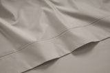300 Thread Count Brookshire Percale Flat Sheet - Simply Taupe