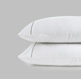 800 Thread Count Egyptian Pair (2 Pillowcases) of Cotton Kensington Lux Buttery Smooth Pillowcases - Simply Taupe