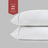 800 Thread Count Egyptian Pair (2 Pillowcases) of Cotton Kensington Lux Buttery Smooth Pillowcases - Simply Taupe