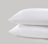 800 Thread Count Pair (2 Pillowcases) of Egyptian Cotton Kensington Lux Buttery Smooth Pillowcases - White