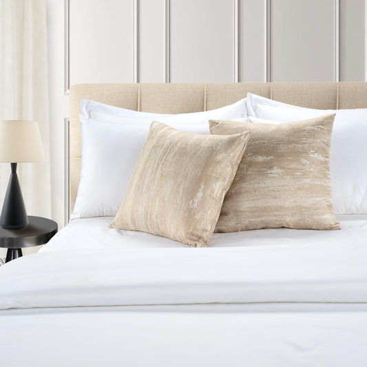 Kingsley Cushion - 1 Pair Beige (2 Cushions)